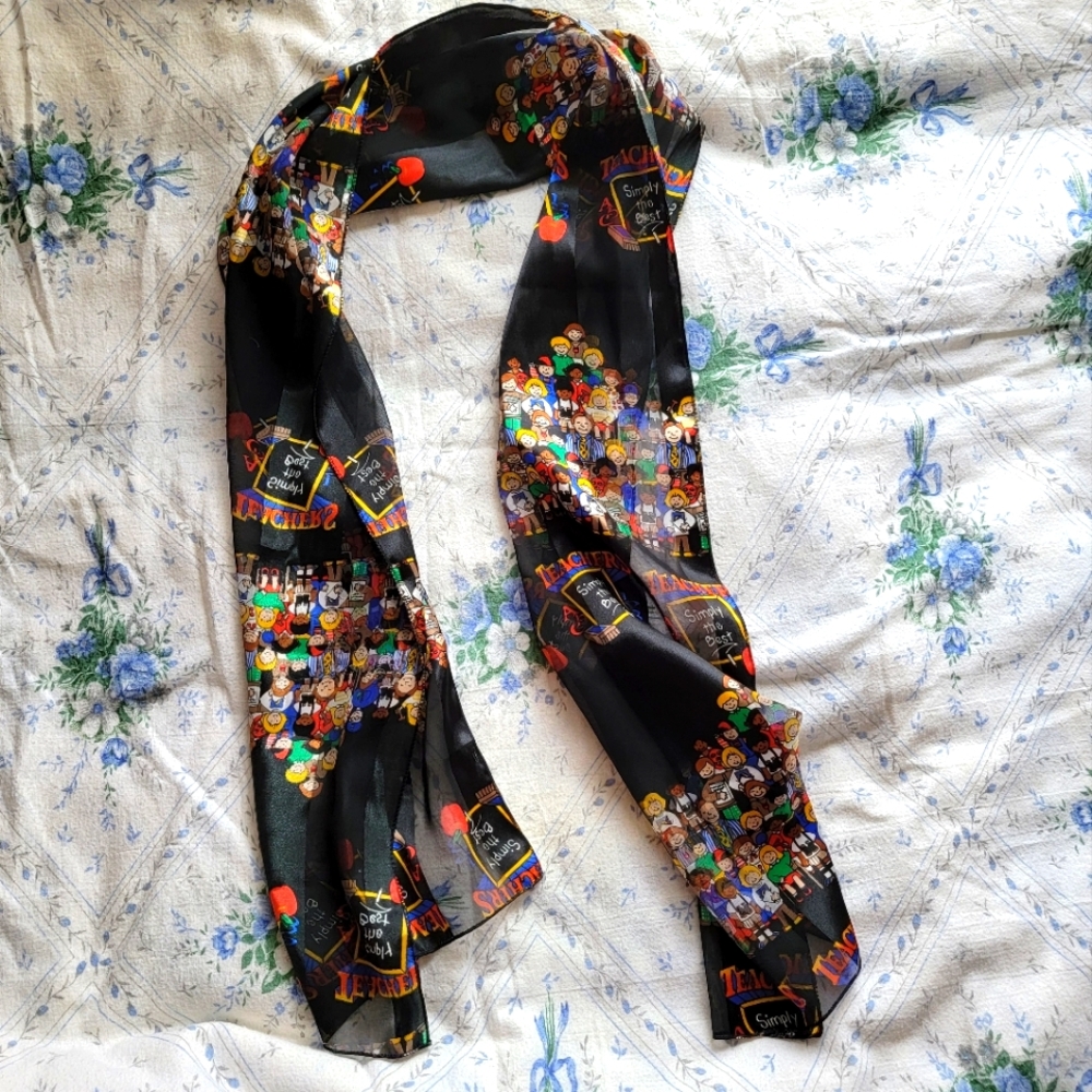 💰🌟 3 for $13 Scarf for Teachers "Simply the Best"